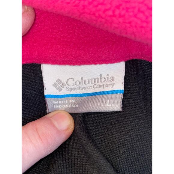 Columbia 1/4 Zip Fleece - Womens Size L - Thin Weight Fleece, Good Thermal Layer - Picture 4 of 9